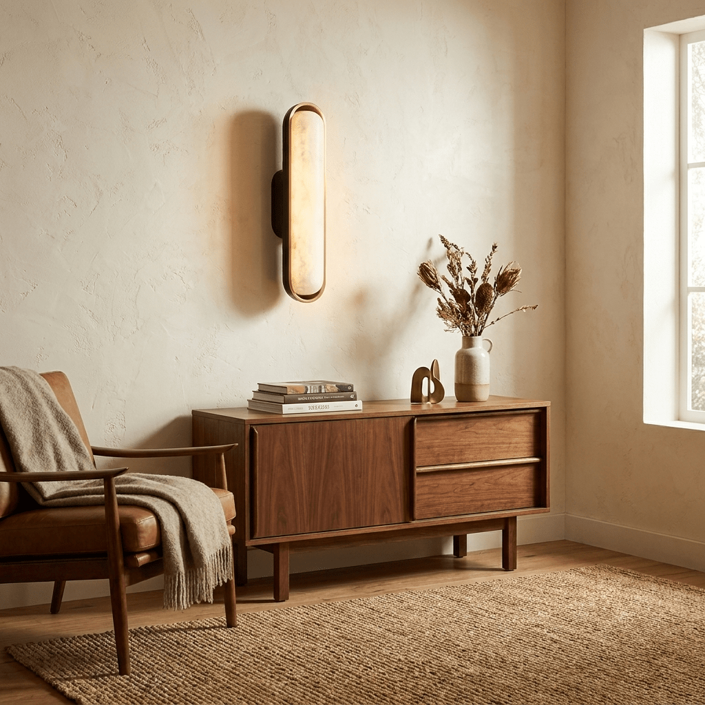 Vionelle aplique de pared alabastro
