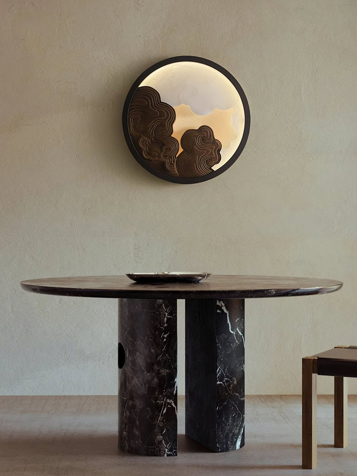 Grayson aplique de pared moderno de madera