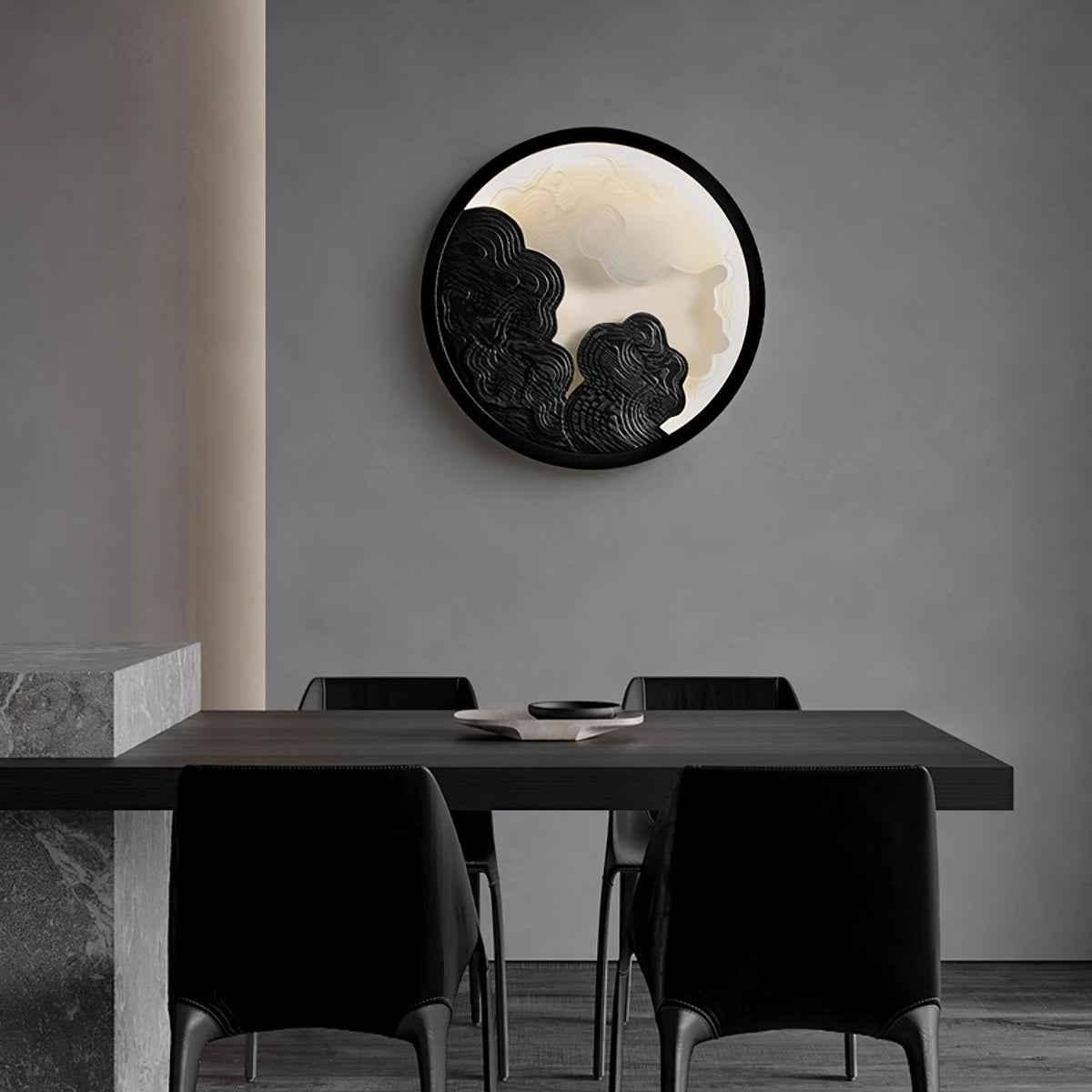Grayson aplique de pared moderno de madera