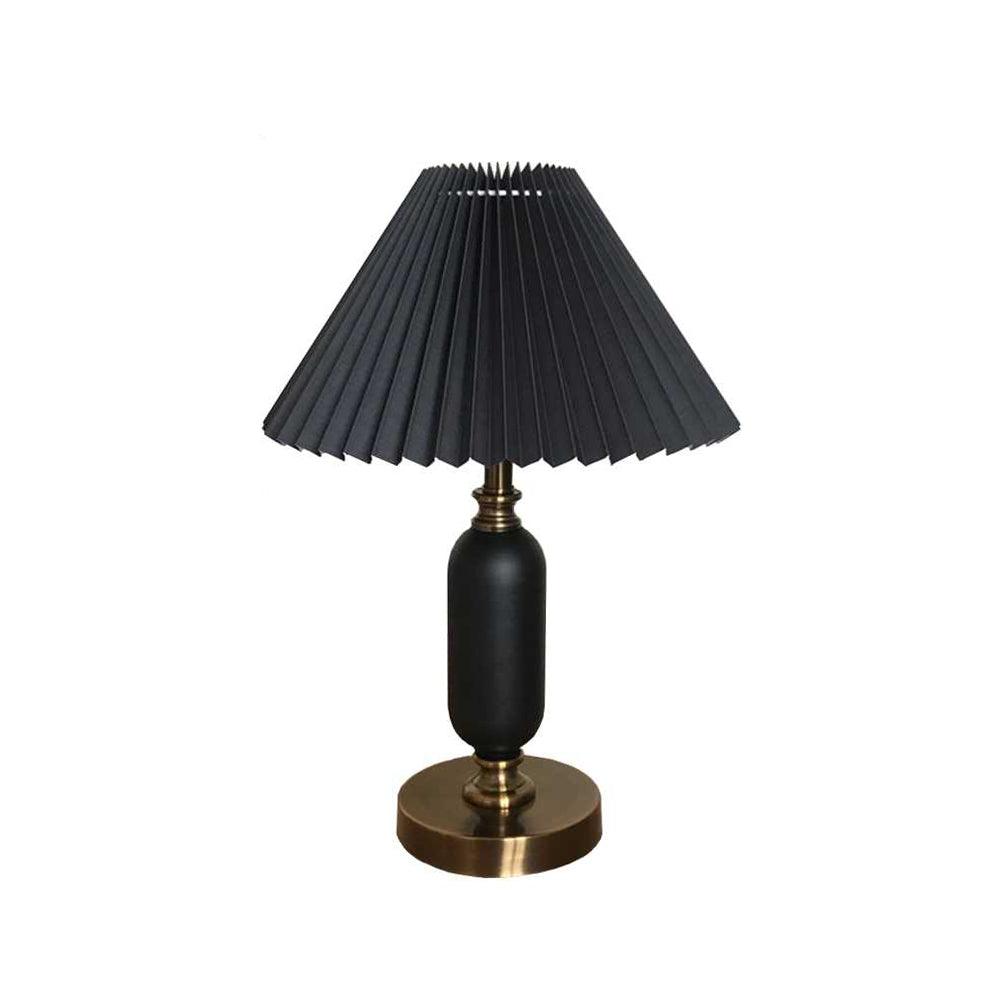 Aurmarila lámpara de mesa de tejido