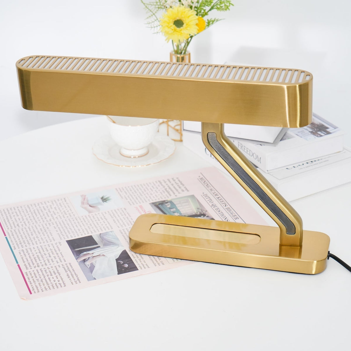 Fred lámpara de mesa moderna