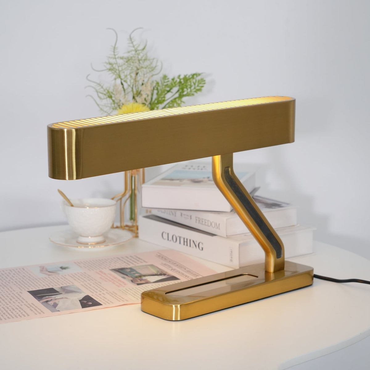 Fred lámpara de mesa moderna