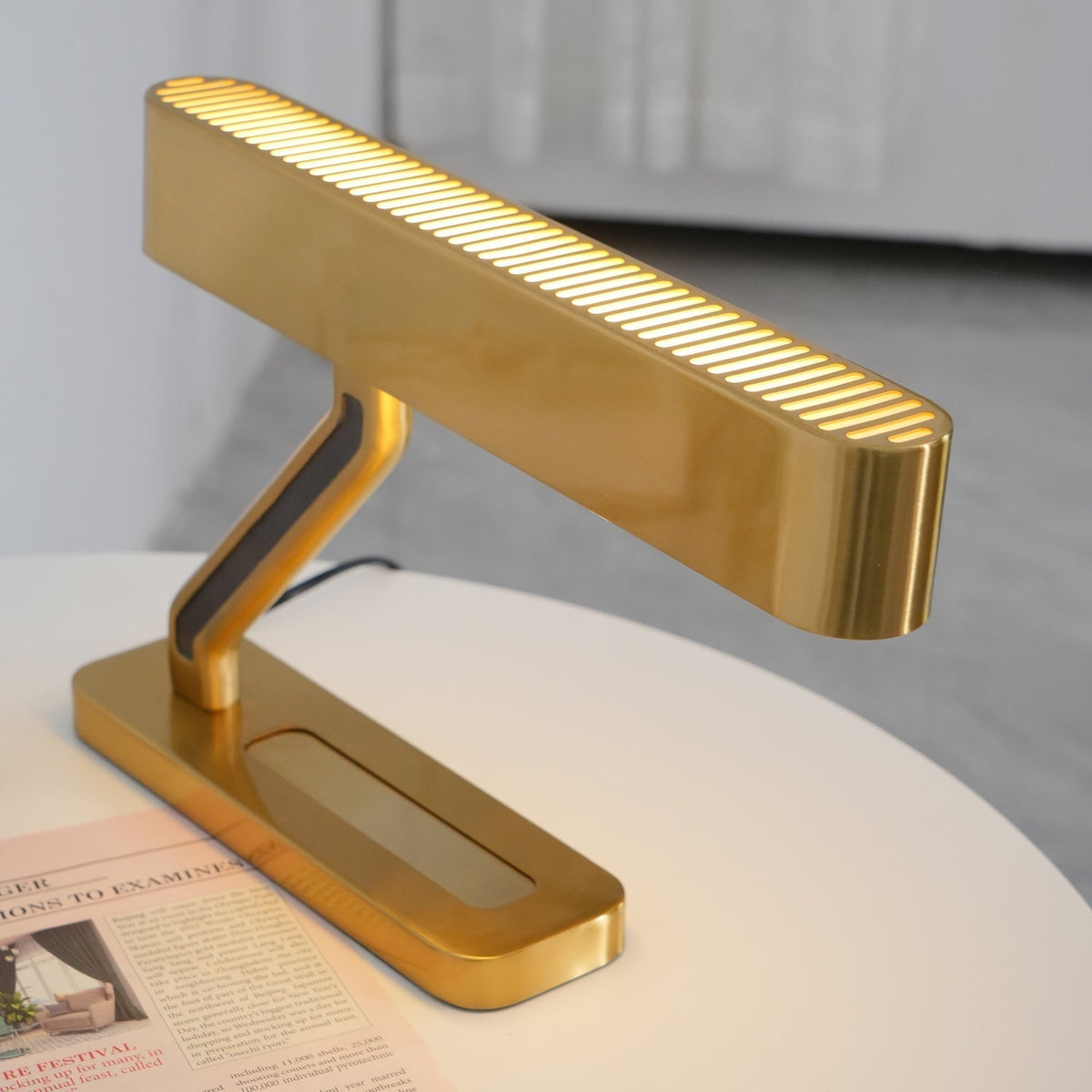 Fred lámpara de mesa moderna