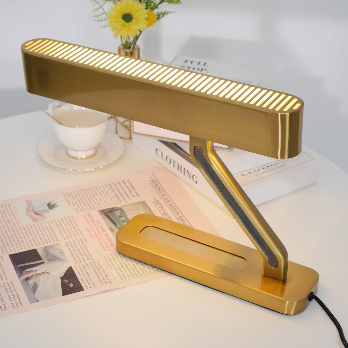 Fred lámpara de mesa moderna