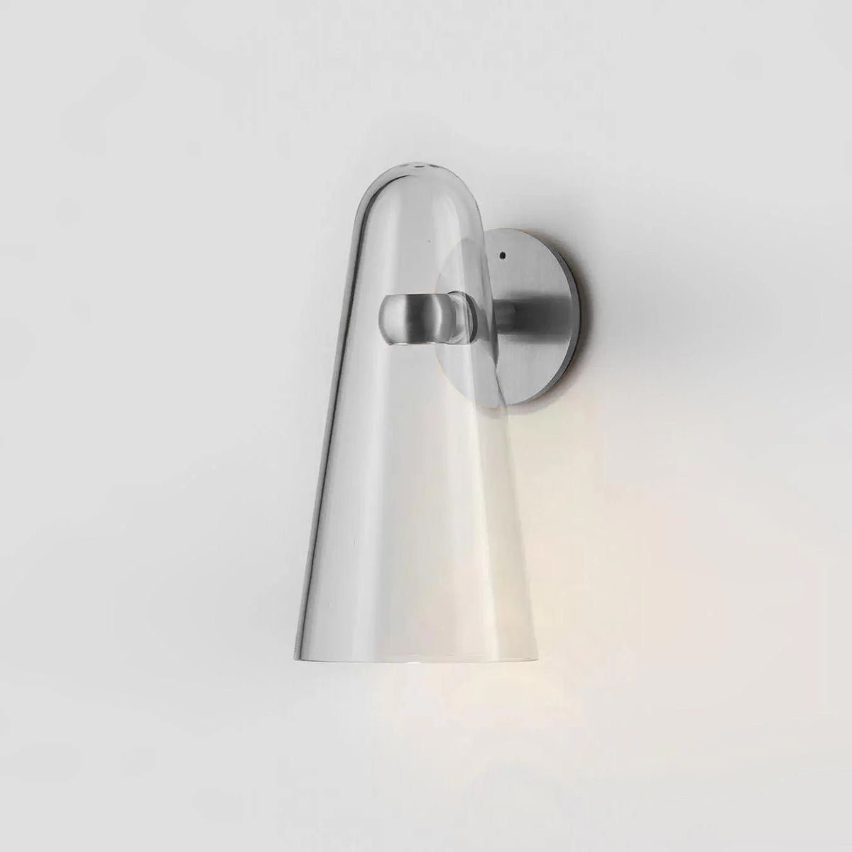 Yoke aplique de pared de vidrio