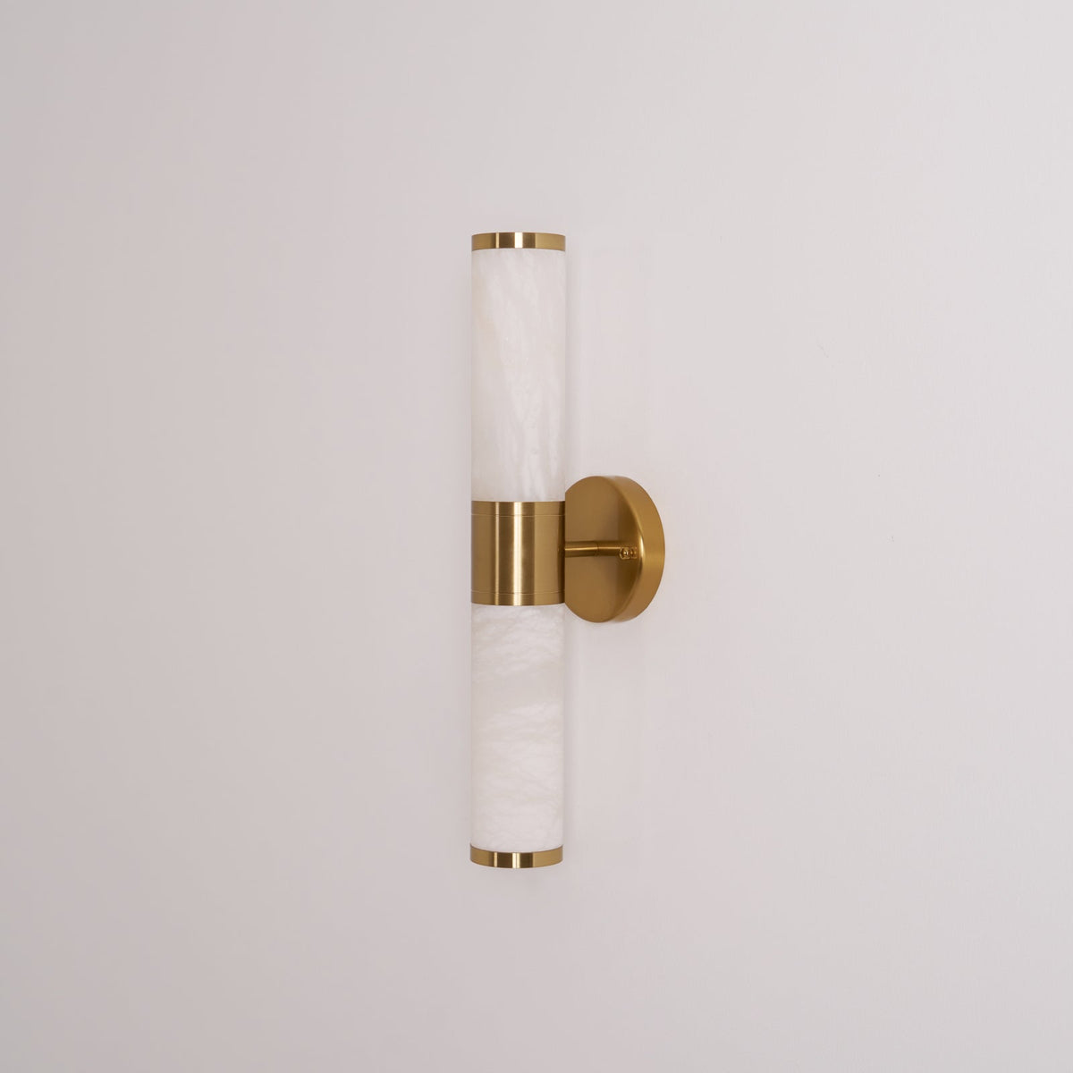 Tira aplique de pared minimalista alabastro