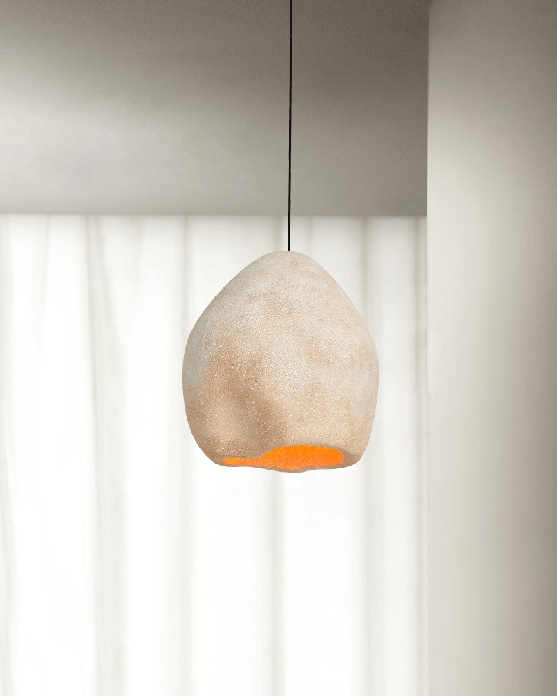 Tero lámpara colgante Wabi-Sabi de compuesto