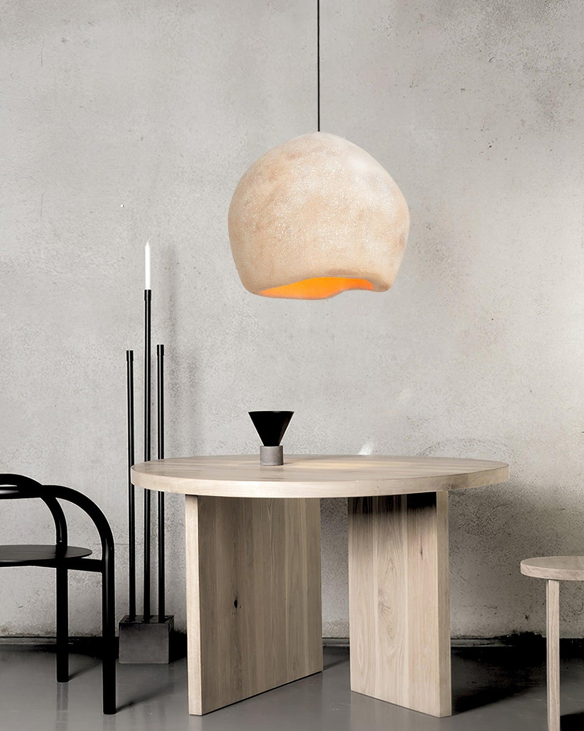 Tero lámpara colgante Wabi-Sabi de compuesto