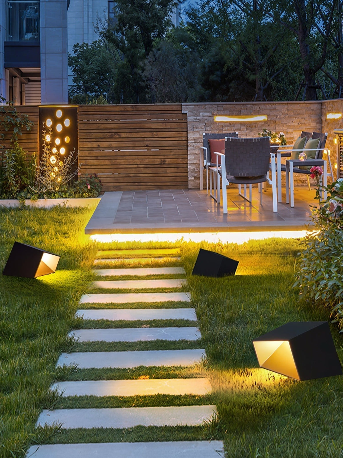 Pearl luminaria exterior moderna