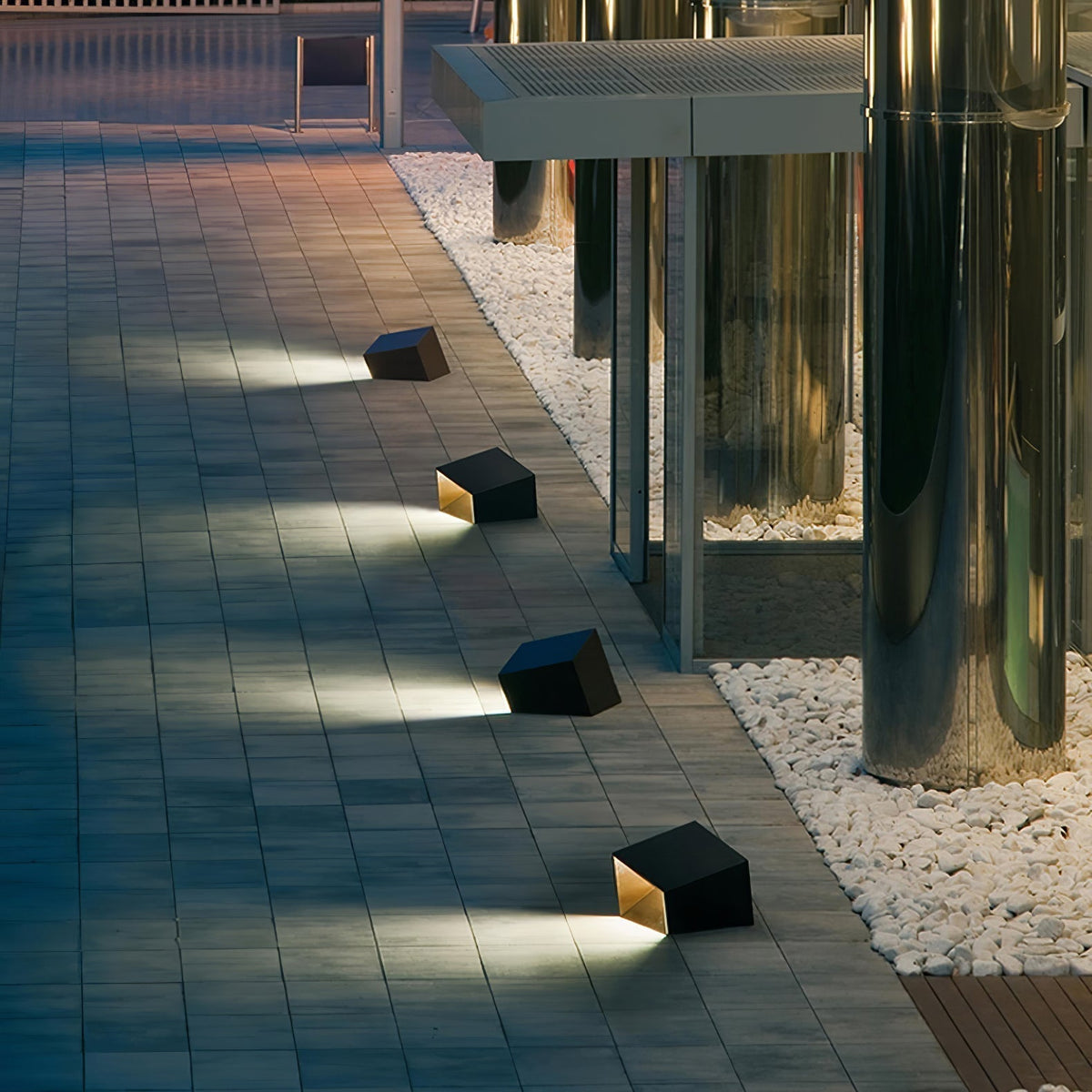 Pearl luminaria exterior moderna