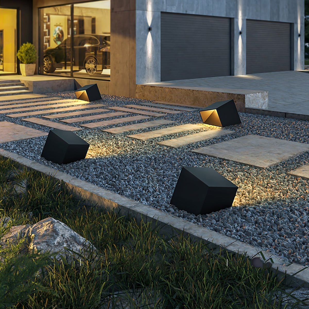 Pearl luminaria exterior moderna