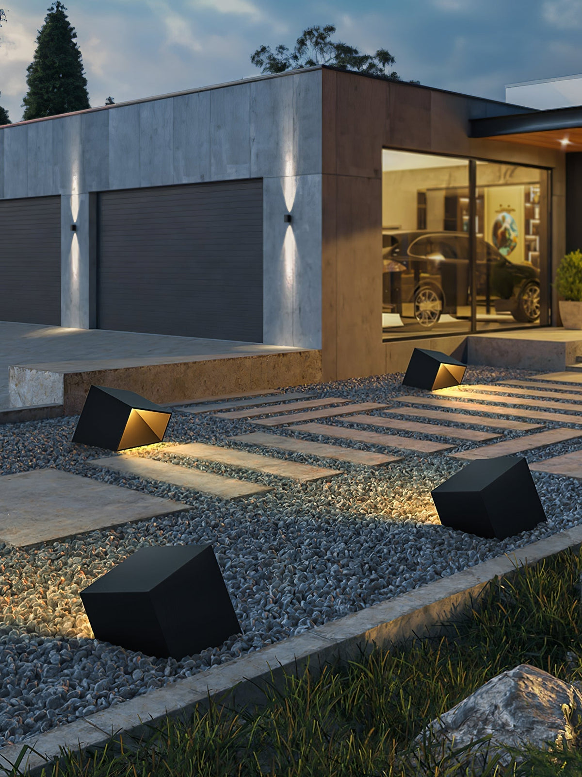 Pearl luminaria exterior moderna