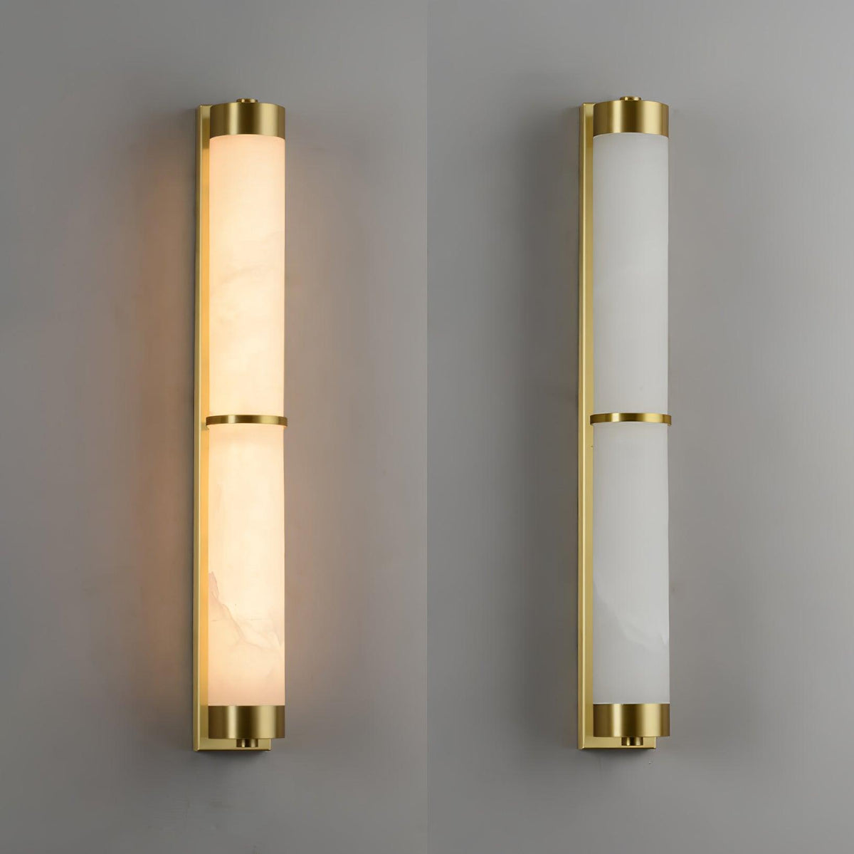 Albelise aplique de pared minimalista en alabastro