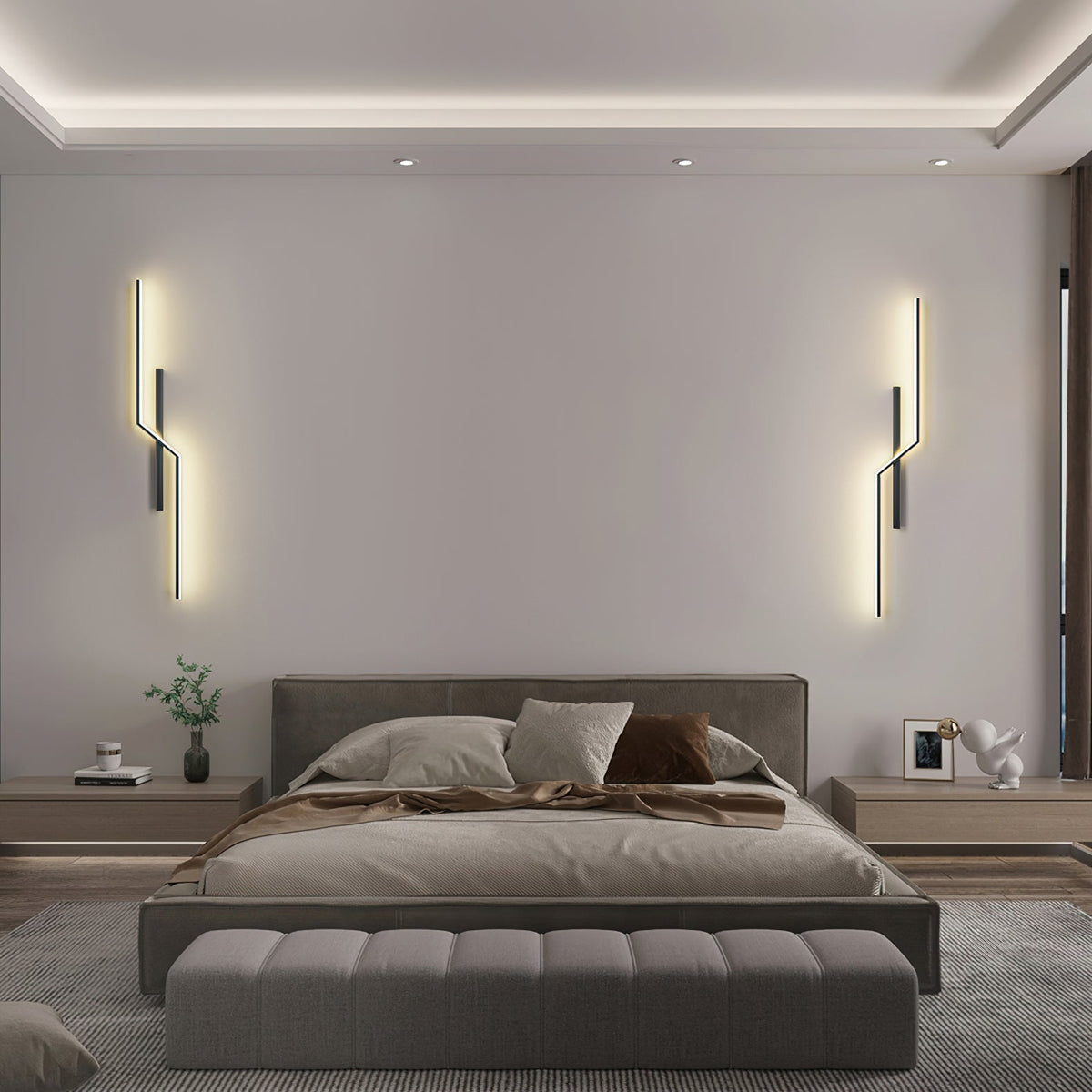 Iraeir Aplique de pared Minimalista