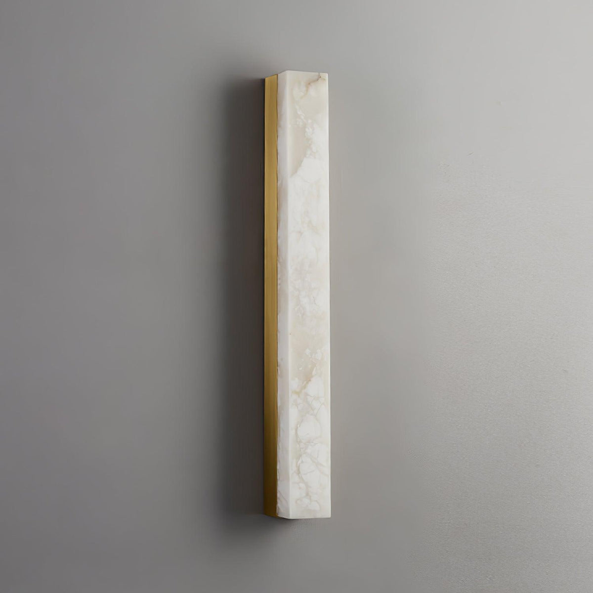 Nivearia aplique de pared minimalista alabastro rectangular
