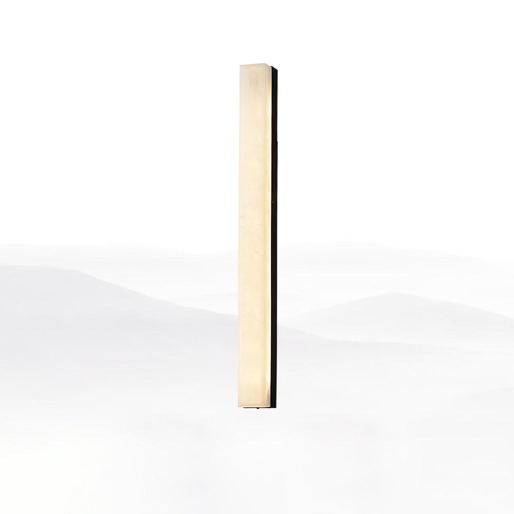 Nivearia aplique de pared minimalista alabastro rectangular