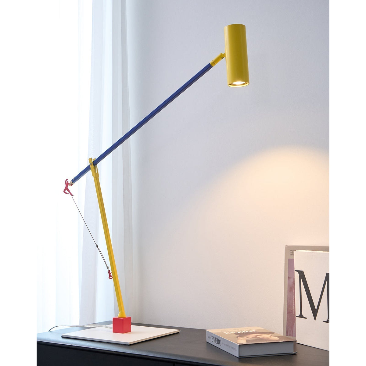 Ember lámpara de mesa moderna minimalista