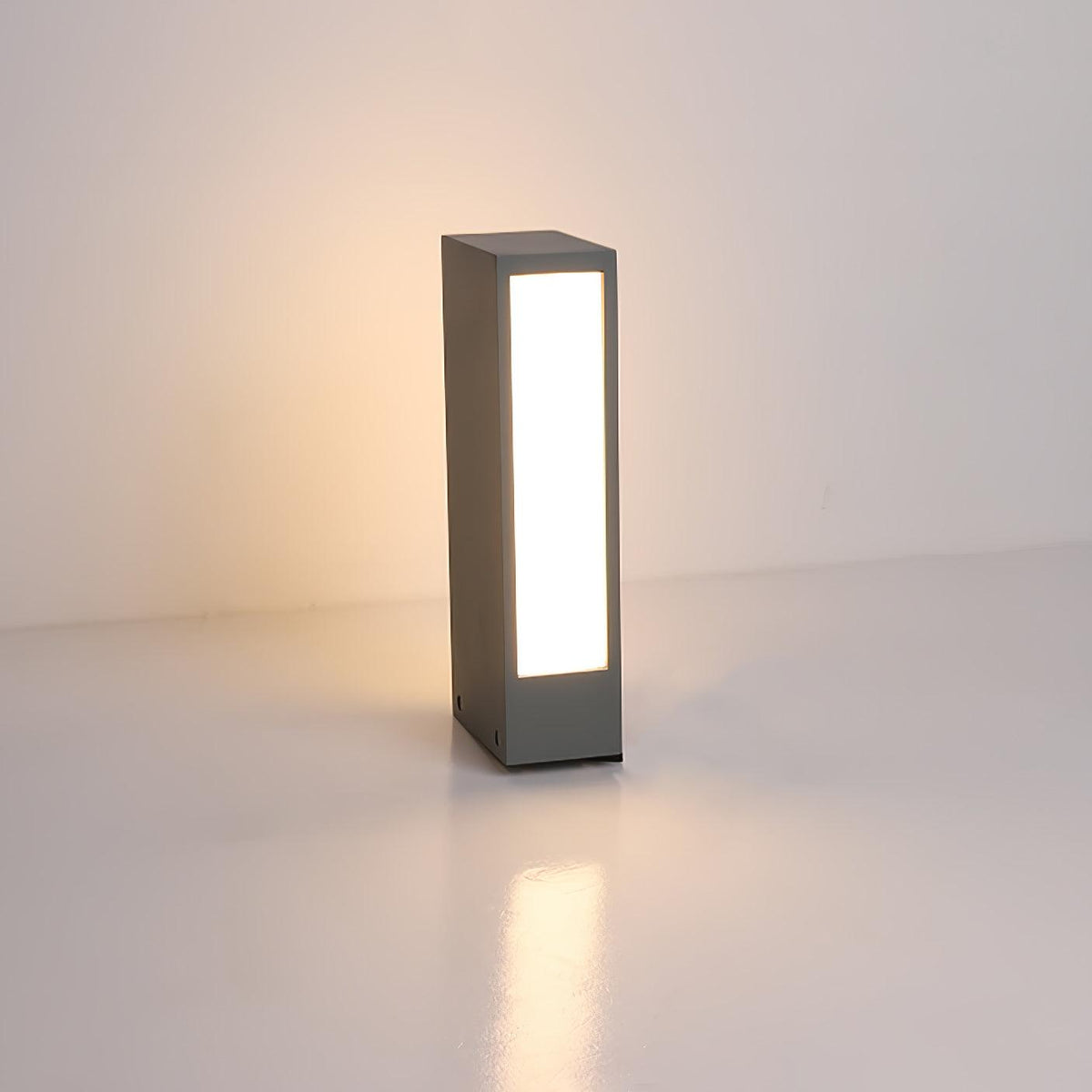 Ulzoril Lámpara de sendero minimalista de aluminio