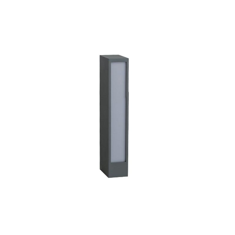 Ulzoril Lámpara de sendero minimalista de aluminio