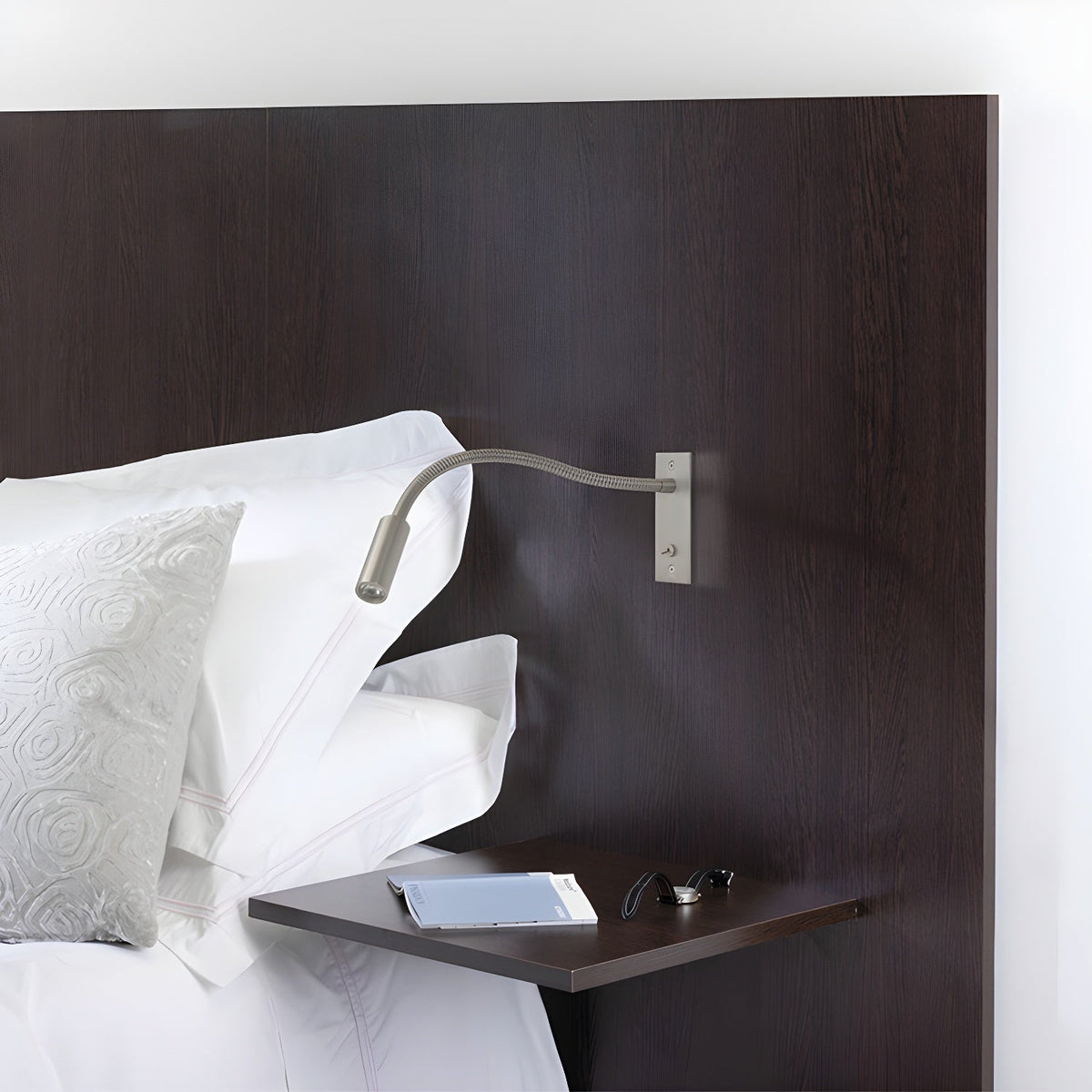 Flame aplique de pared Flexible Gooseneck