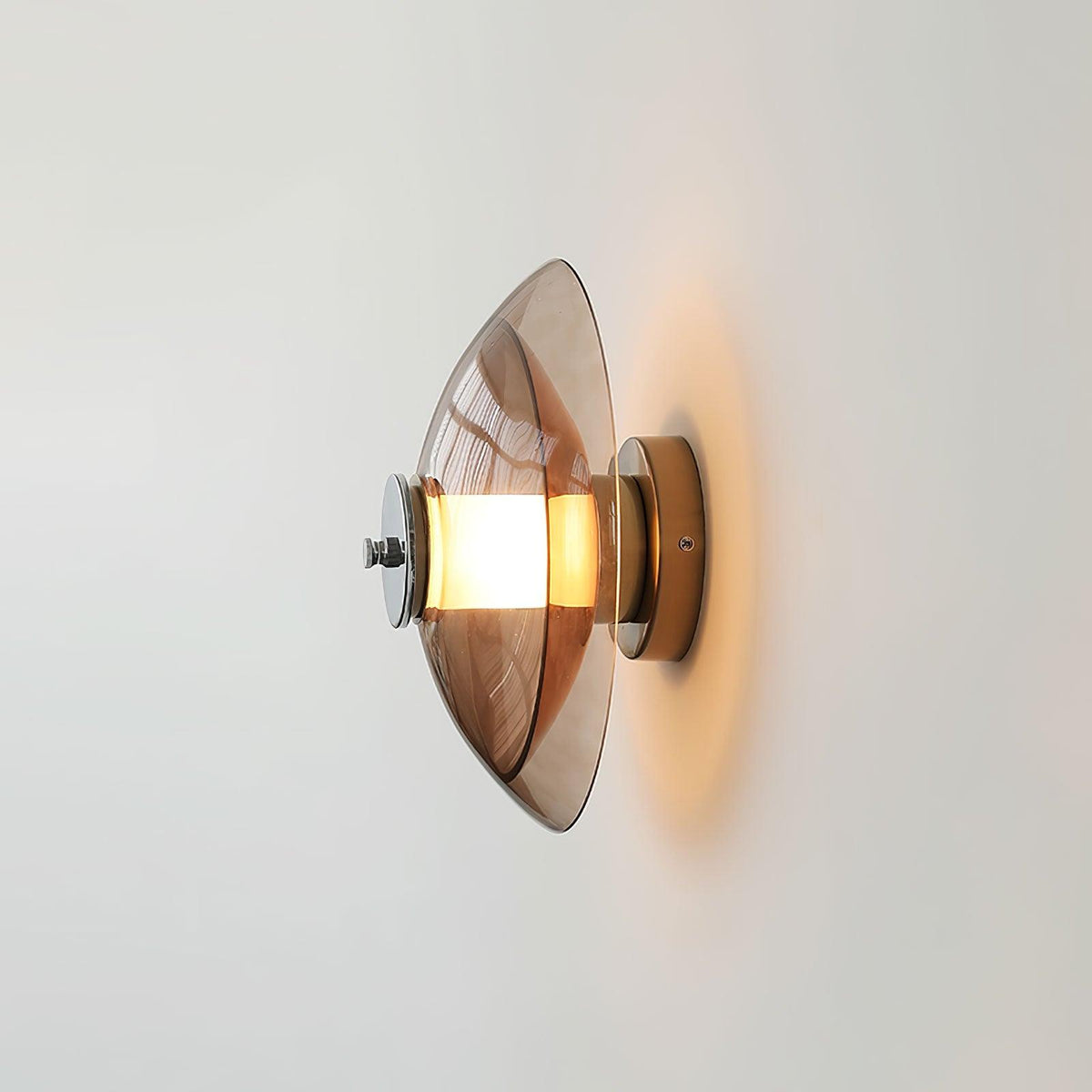 Vasolir aplique de pared Flying Saucer cromo