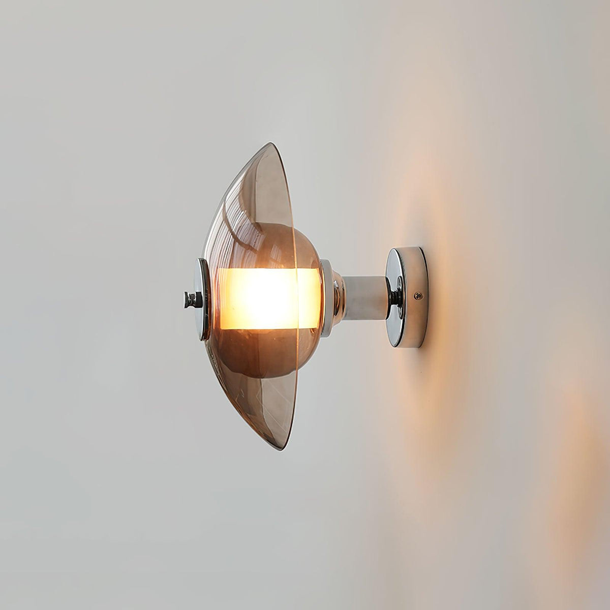 Vasolir aplique de pared Flying Saucer cromo
