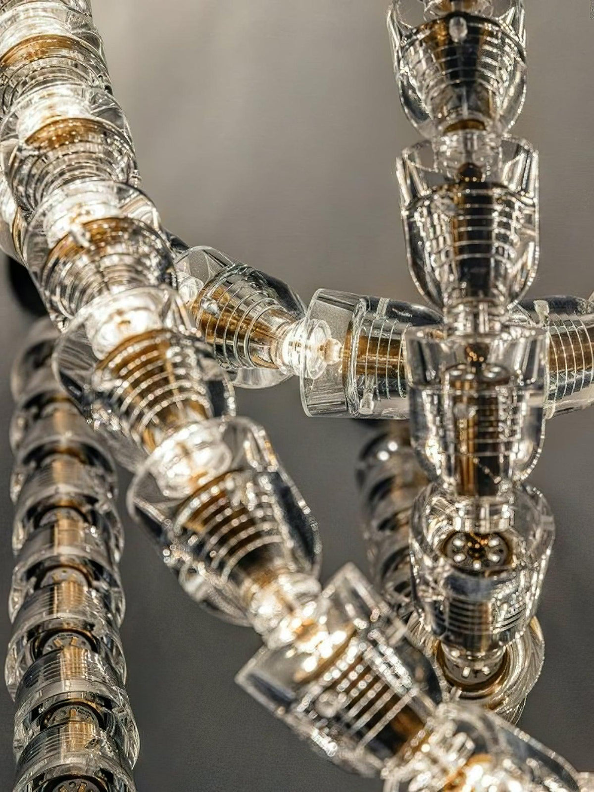 Zemirisra lámpara de araña moderna de acrílico