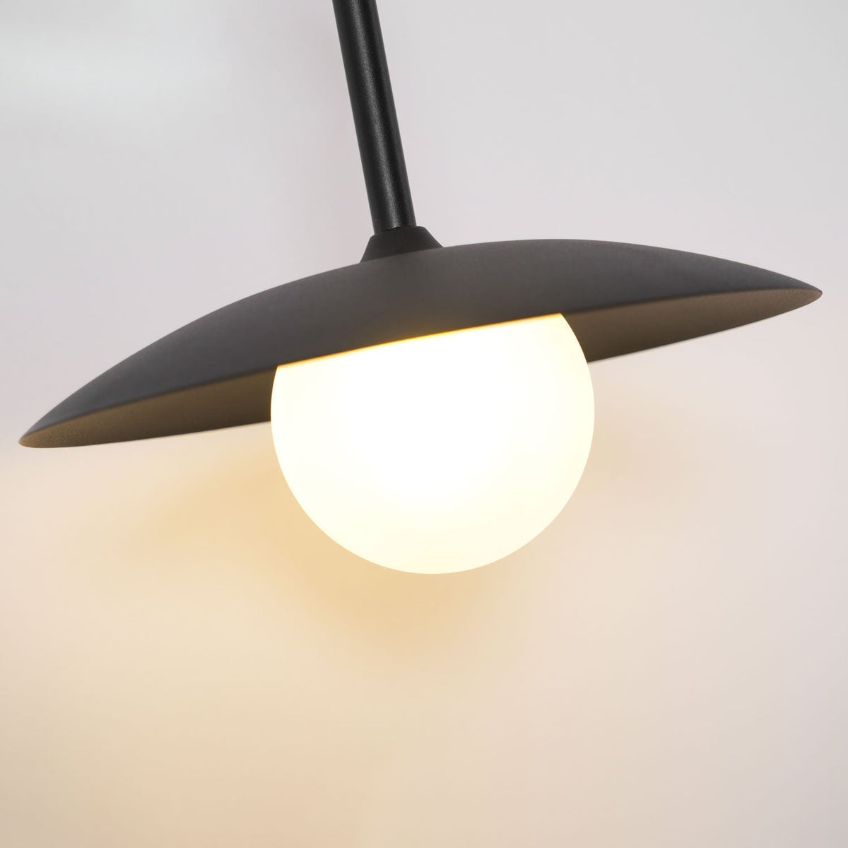 Paxon aplique de pared Swing Arm con vidrio enchufable
