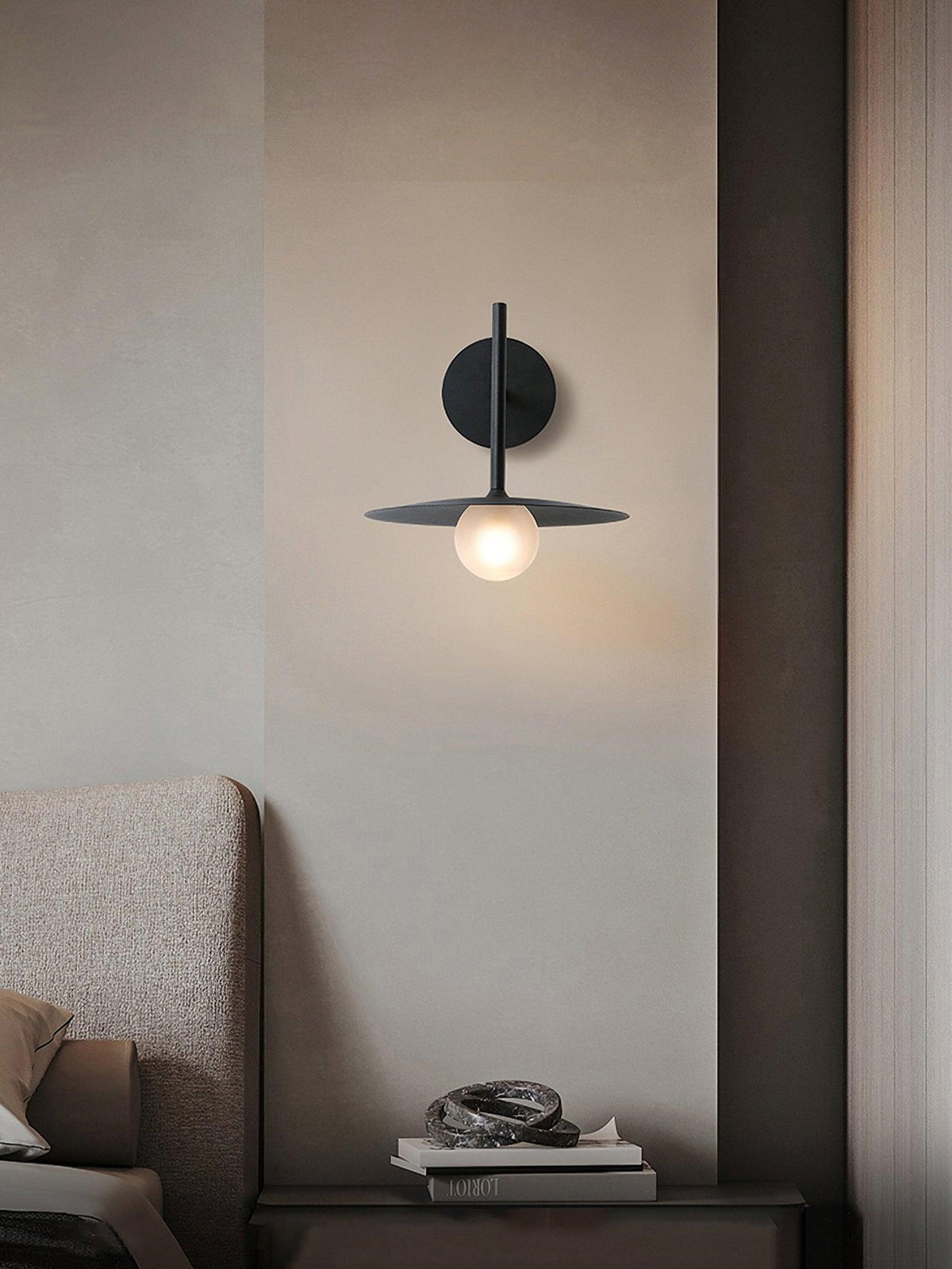 Orsilus aplique de pared vintage industrial con enchufe enchufable