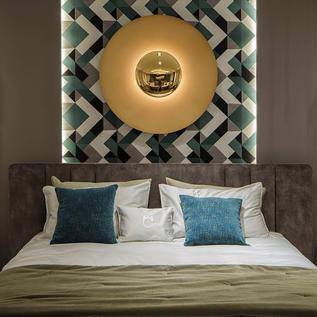 Xevan aplique de pared elegancia Simplicity resplandor