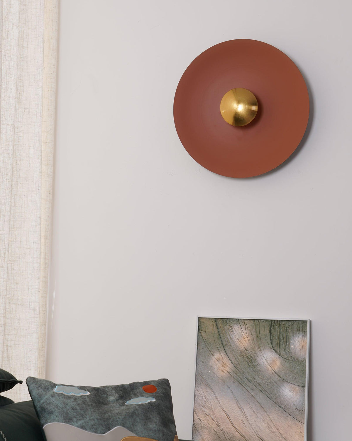 Xevan aplique de pared elegancia Simplicity resplandor