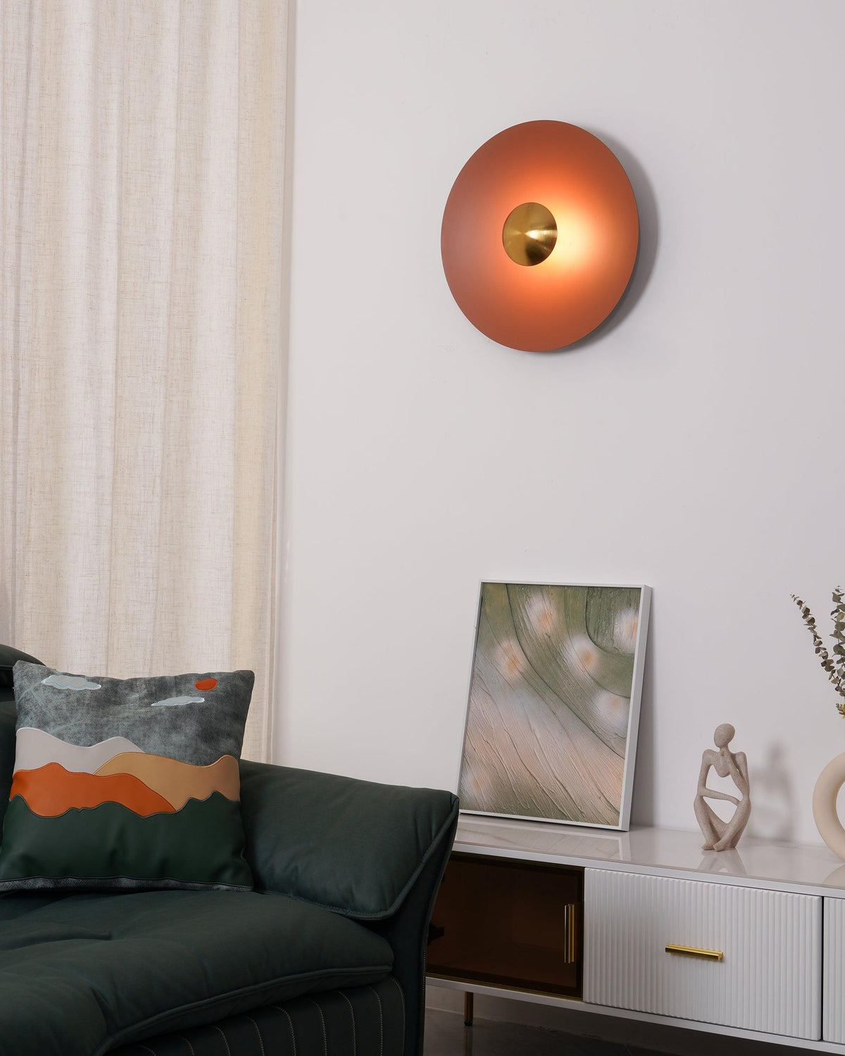 Xevan aplique de pared elegancia Simplicity resplandor