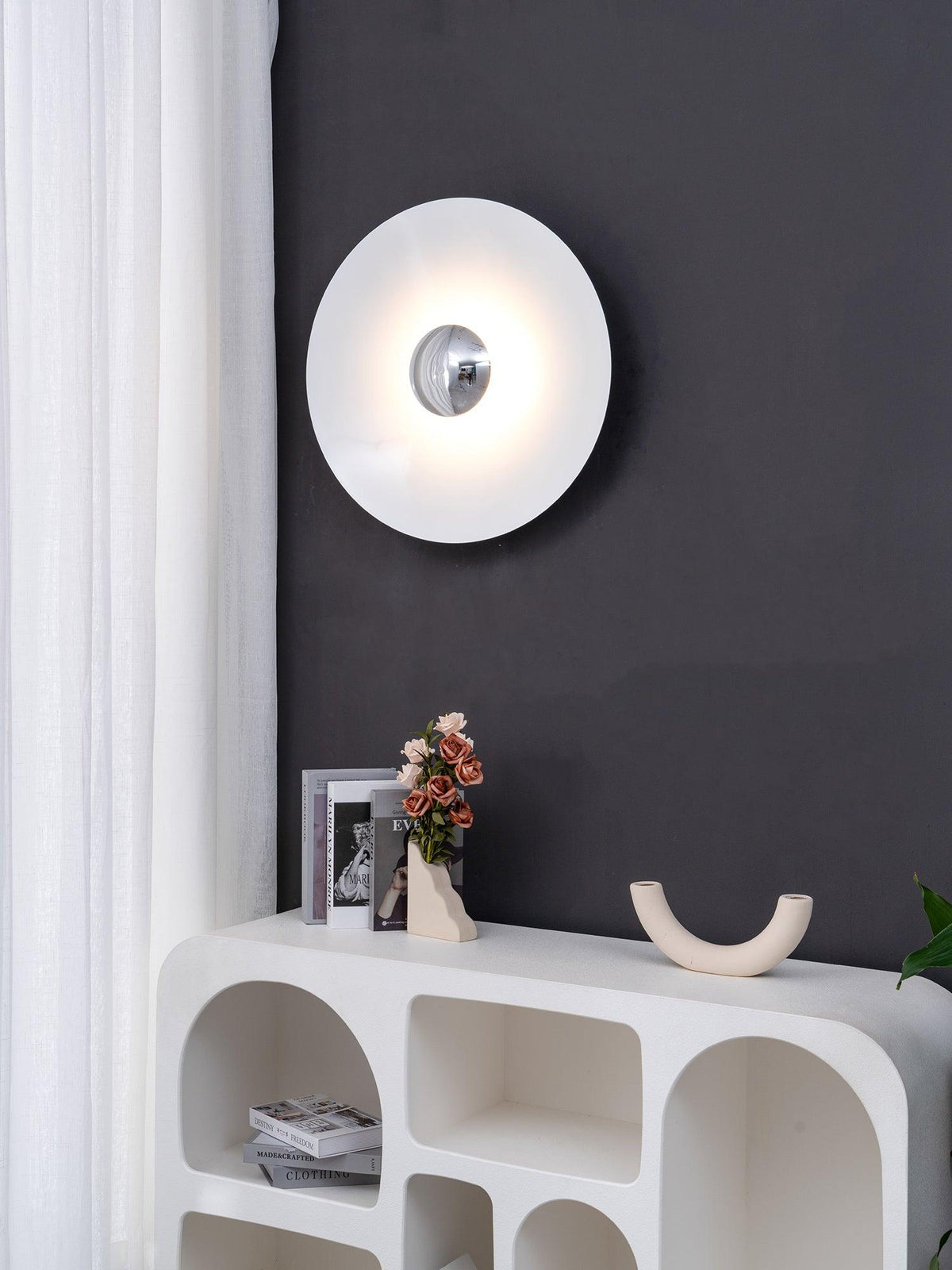 Xevan aplique de pared elegancia Simplicity resplandor
