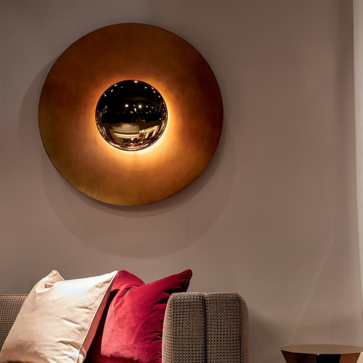 Xevan aplique de pared elegancia Simplicity resplandor