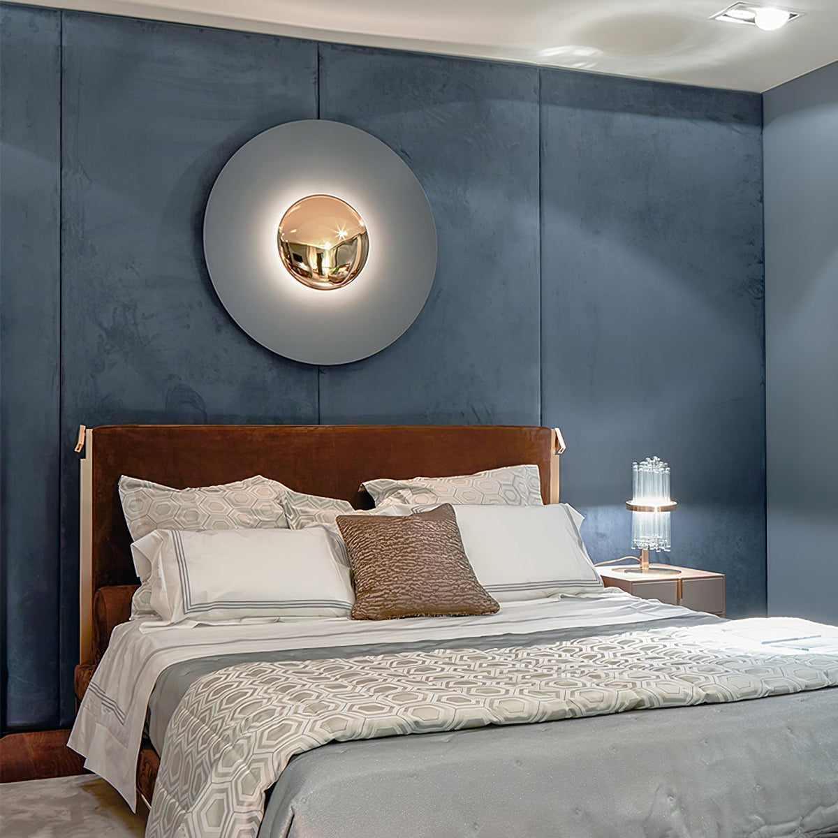 Xevan aplique de pared elegancia Simplicity resplandor