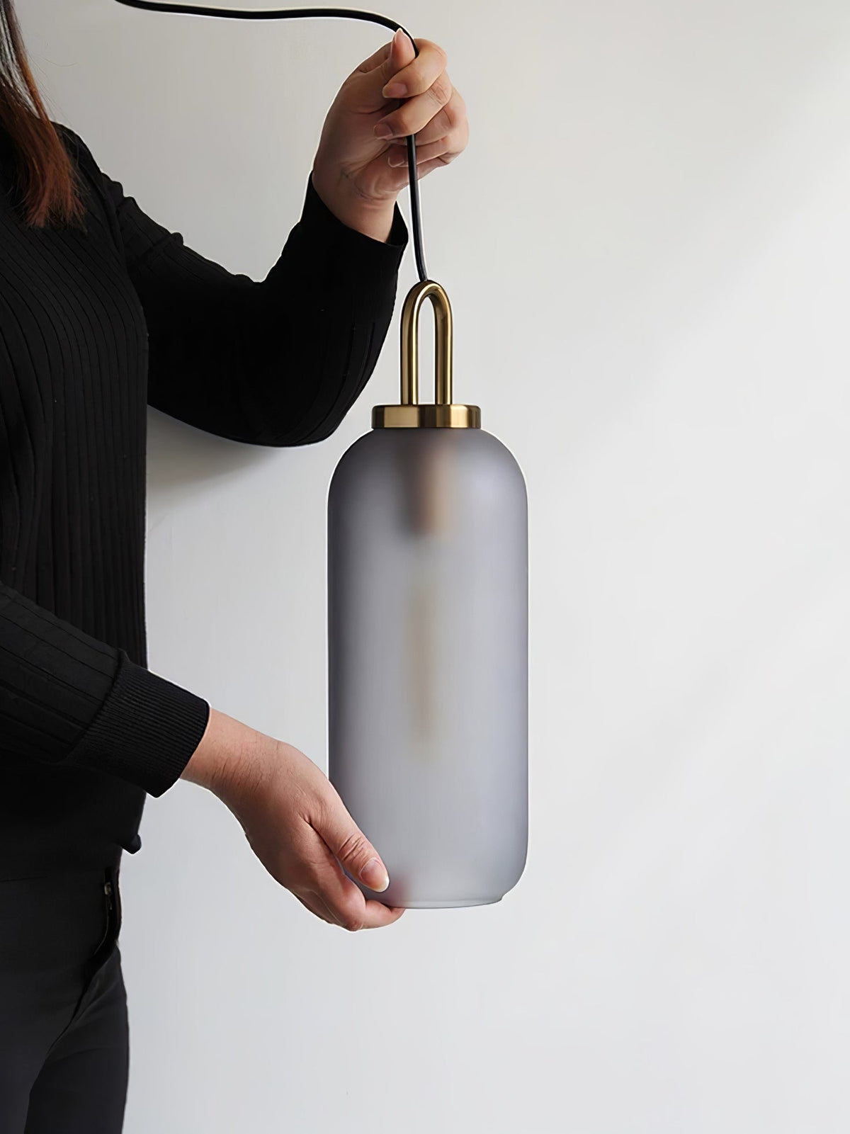 Eirisina lámpara colgante Pendulum vidrio