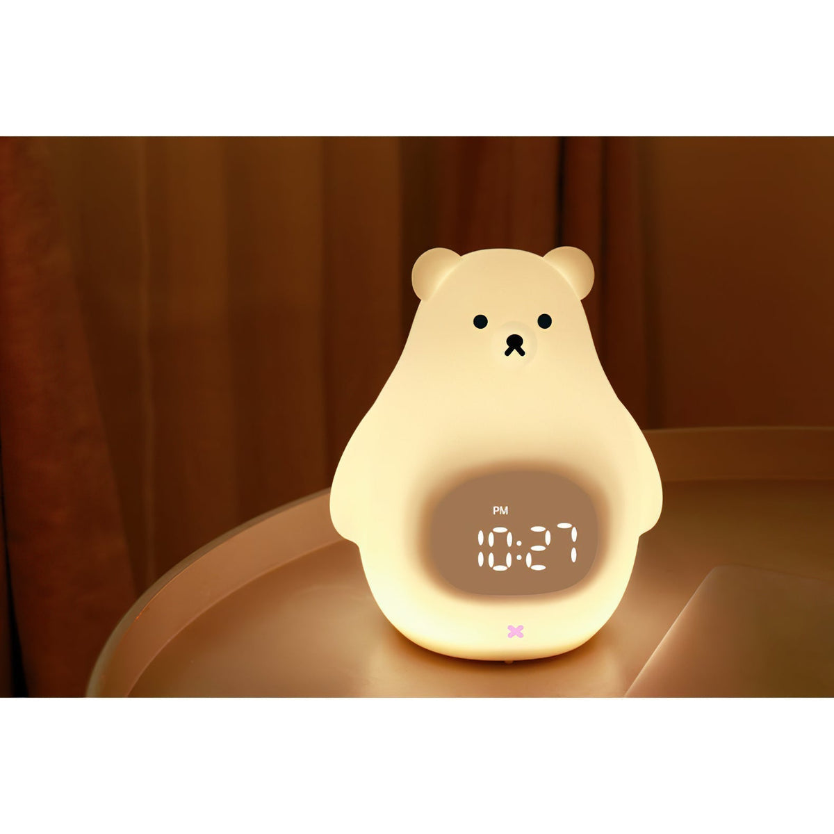 Bomi Reloj despertador de luz nocturna (con batería integrada)