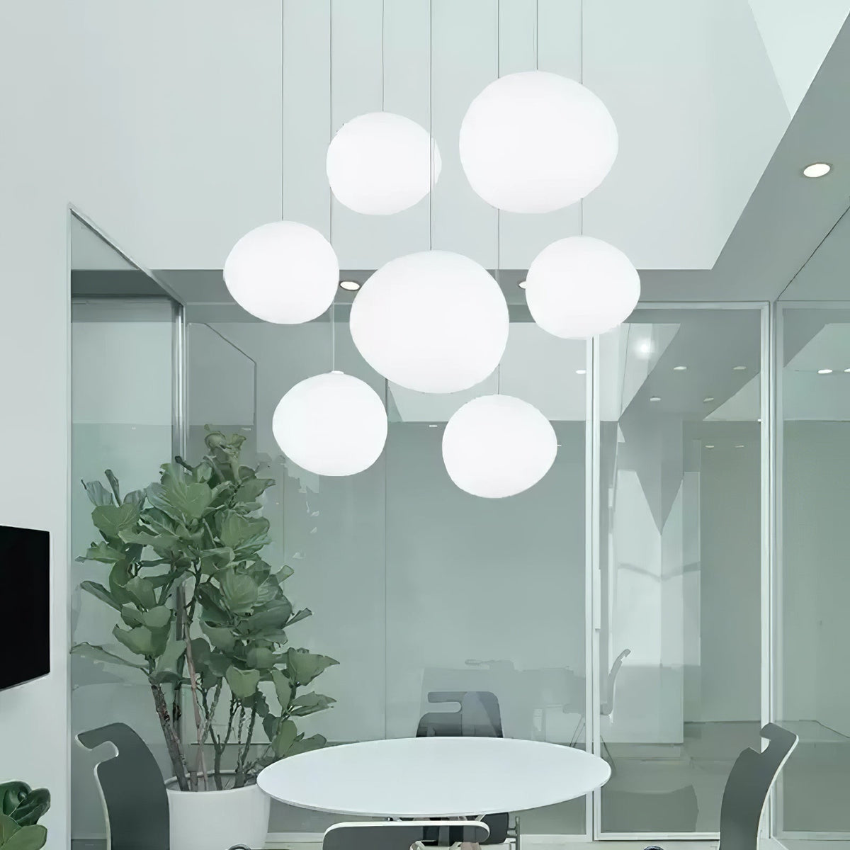 Riveaine lámpara colgante escandinava