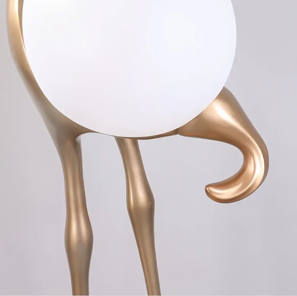 Uraearae aplique de pared con forma de grulla
