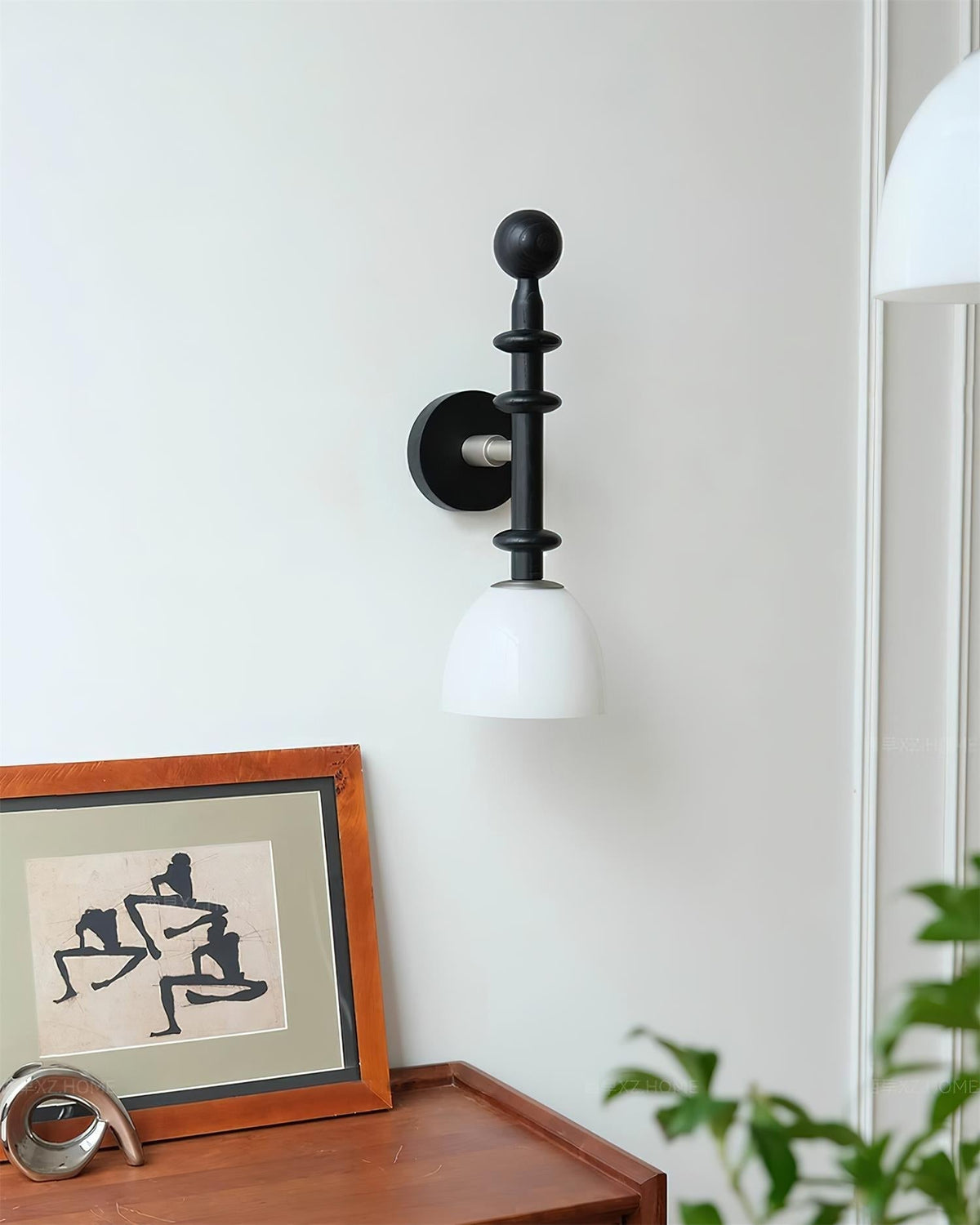 Aldorelia aplique de pared moderno de madera
