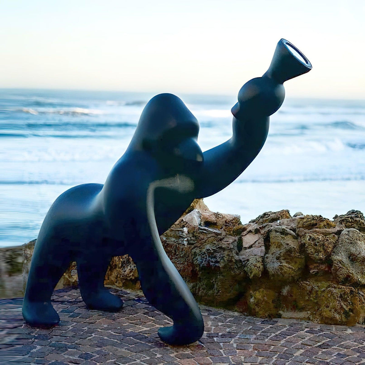 Gorilla lámpara de pie