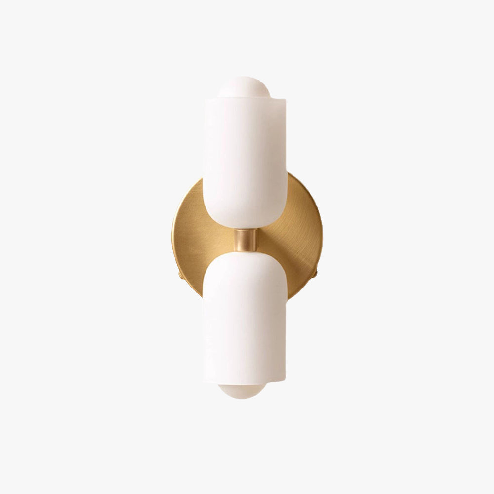 Valentina Modern Metal/Vidrio LED Aplique Dormitorio