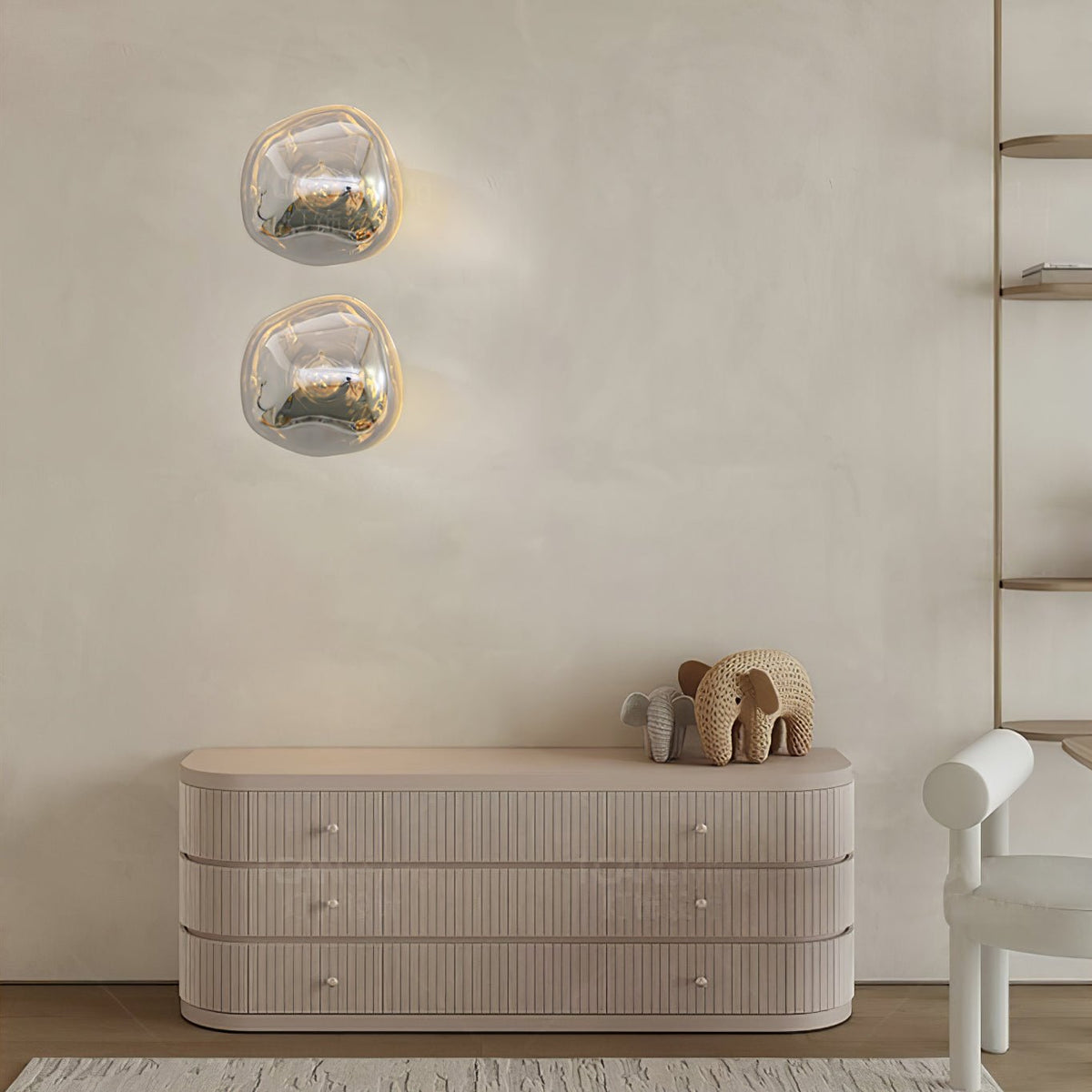 Bave aplique de pared Premium nórdico de arte