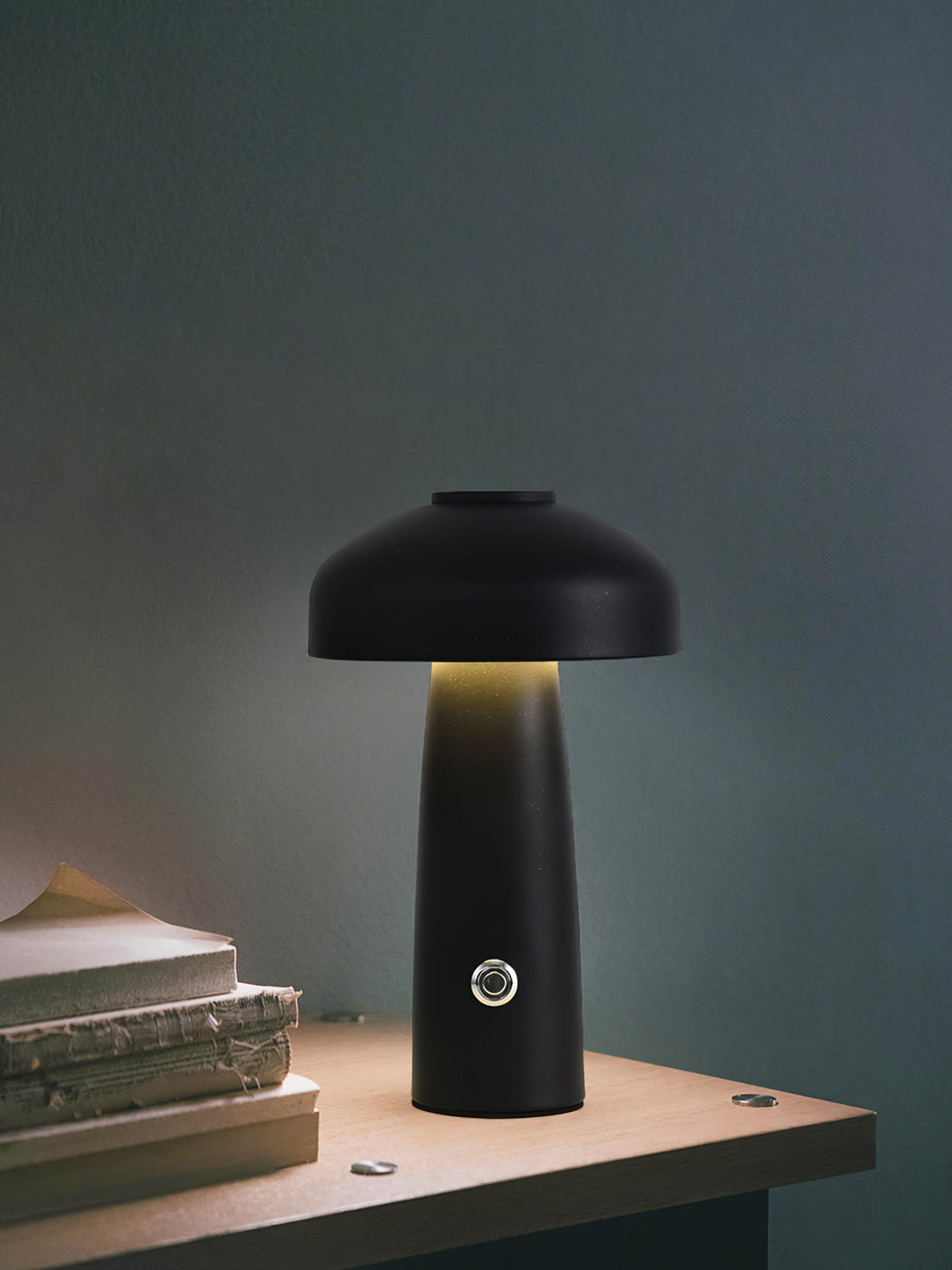Poppist lámpara de mesa