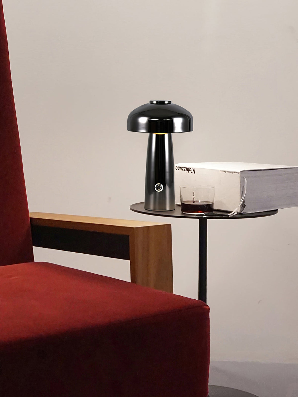 Poppist lámpara de mesa