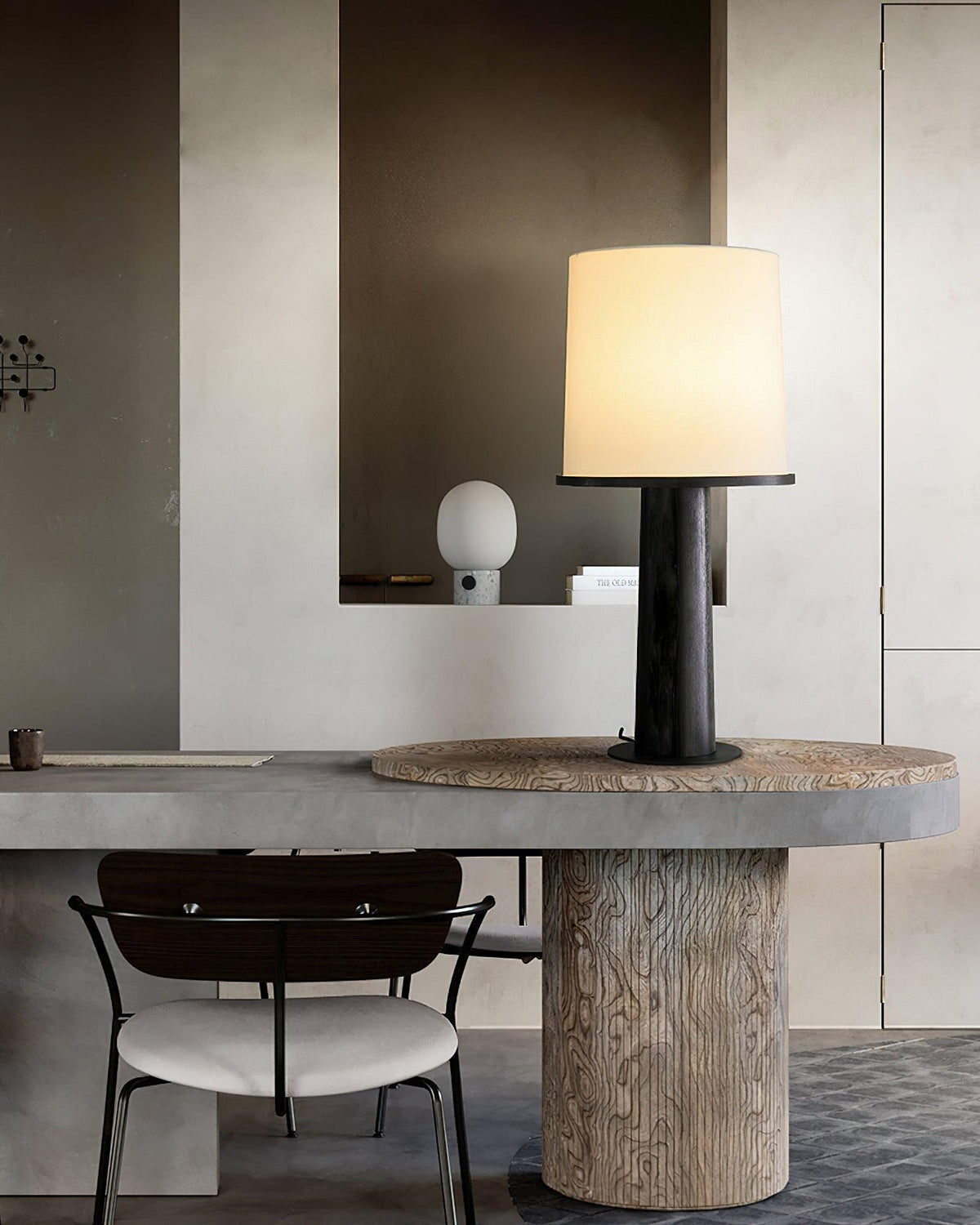 Jennifer lámpara de mesa moderna de madera