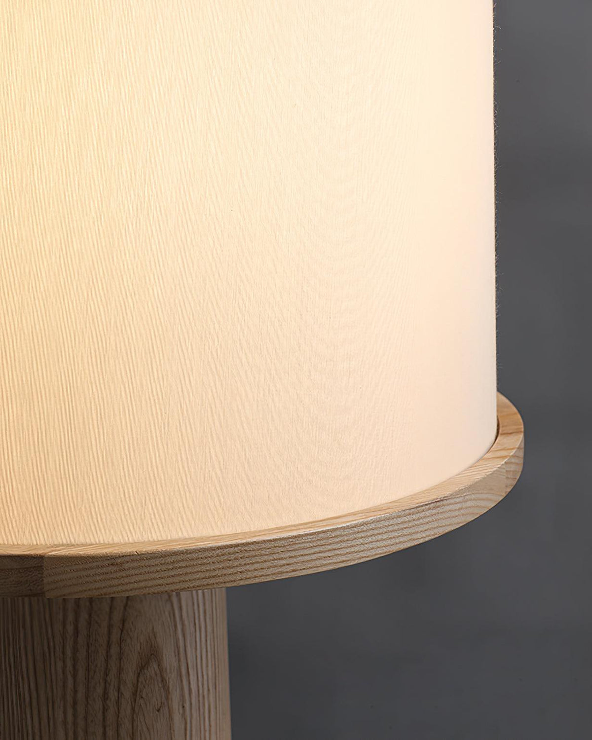 Jennifer lámpara de mesa moderna de madera