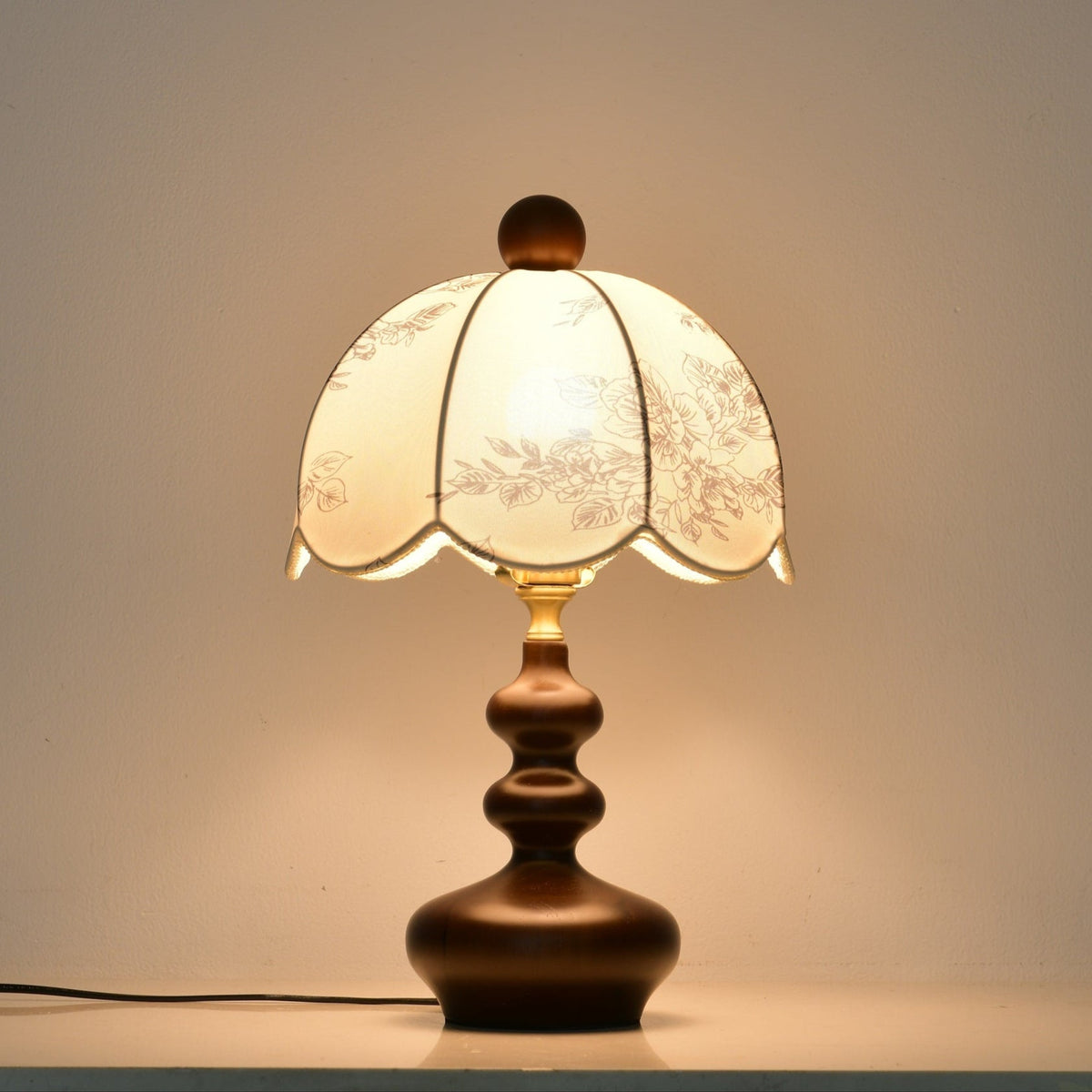 Cirirette lámpara de mesa Vintage