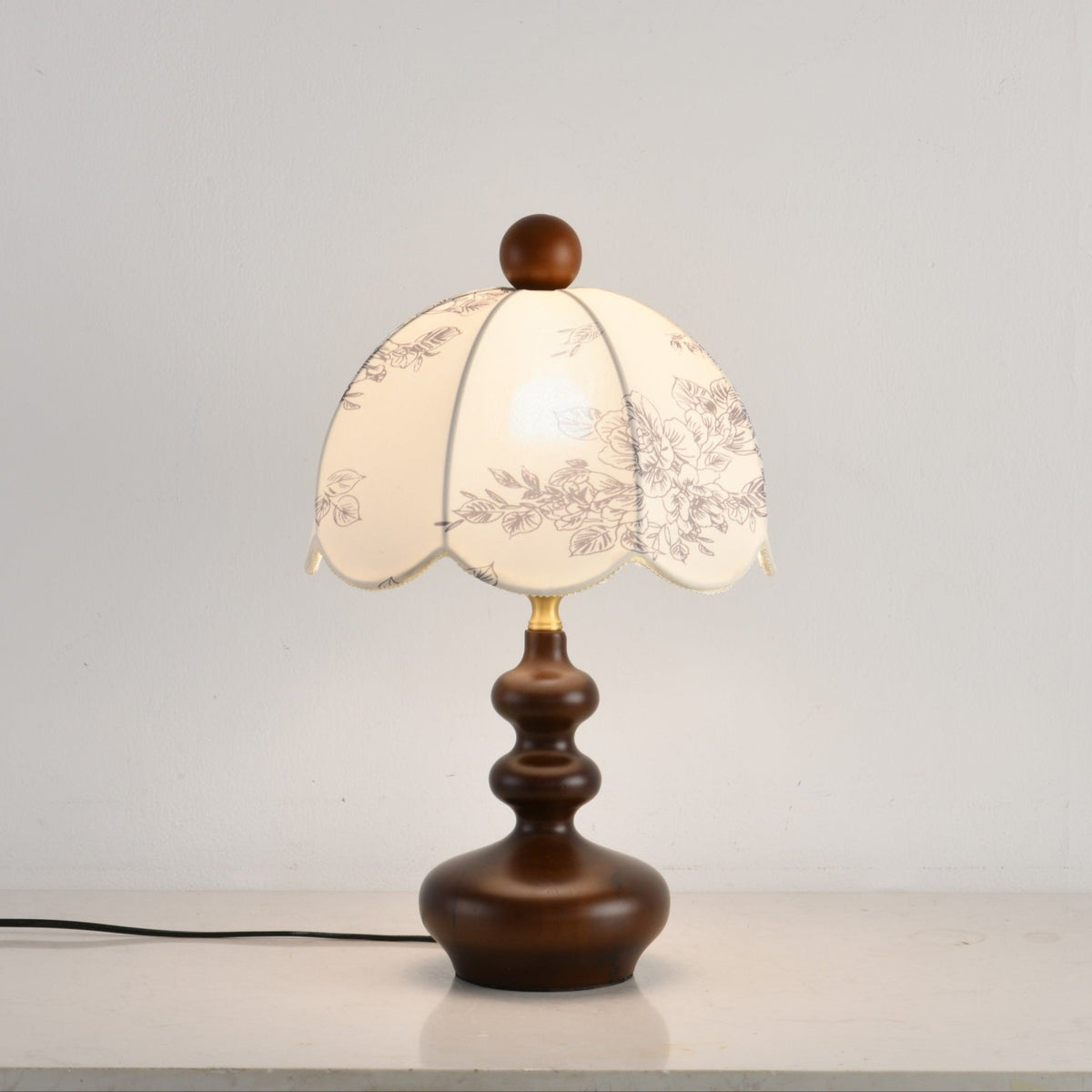 Cirirette lámpara de mesa Vintage