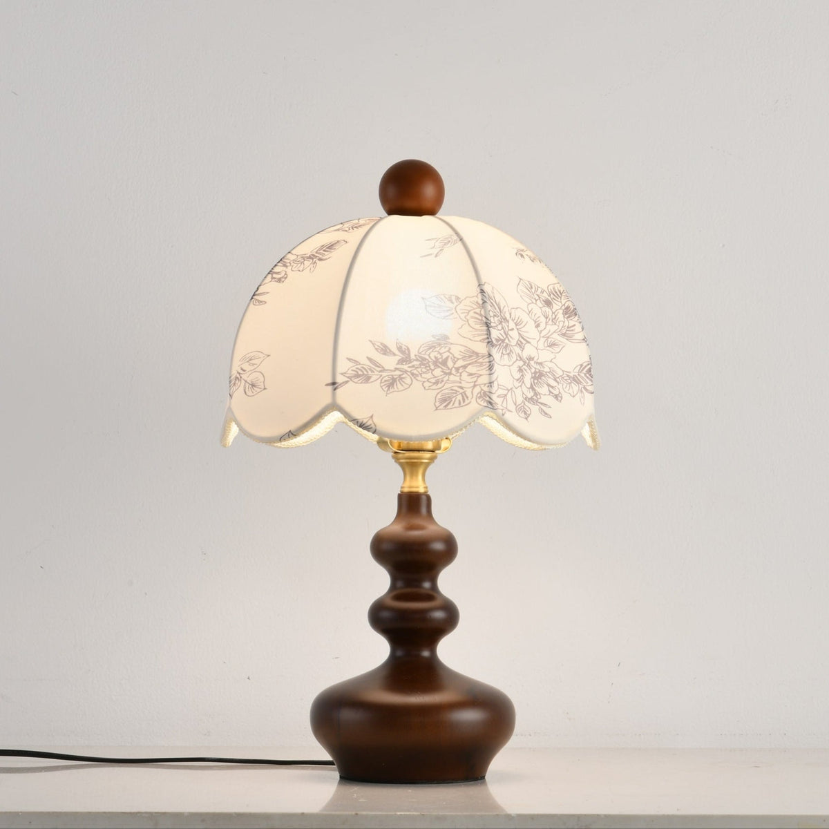 Cirirette lámpara de mesa Vintage